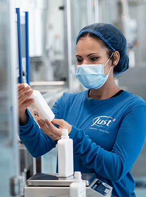 Einblick Produktion JUST Welt