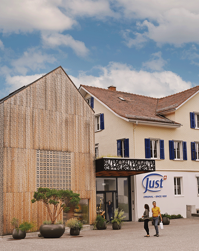 JUST Welt Eingang